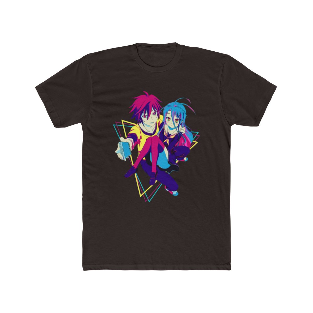 No Game No Life - Sora and Shiro T Shirt - alternate angle 3, merchandise