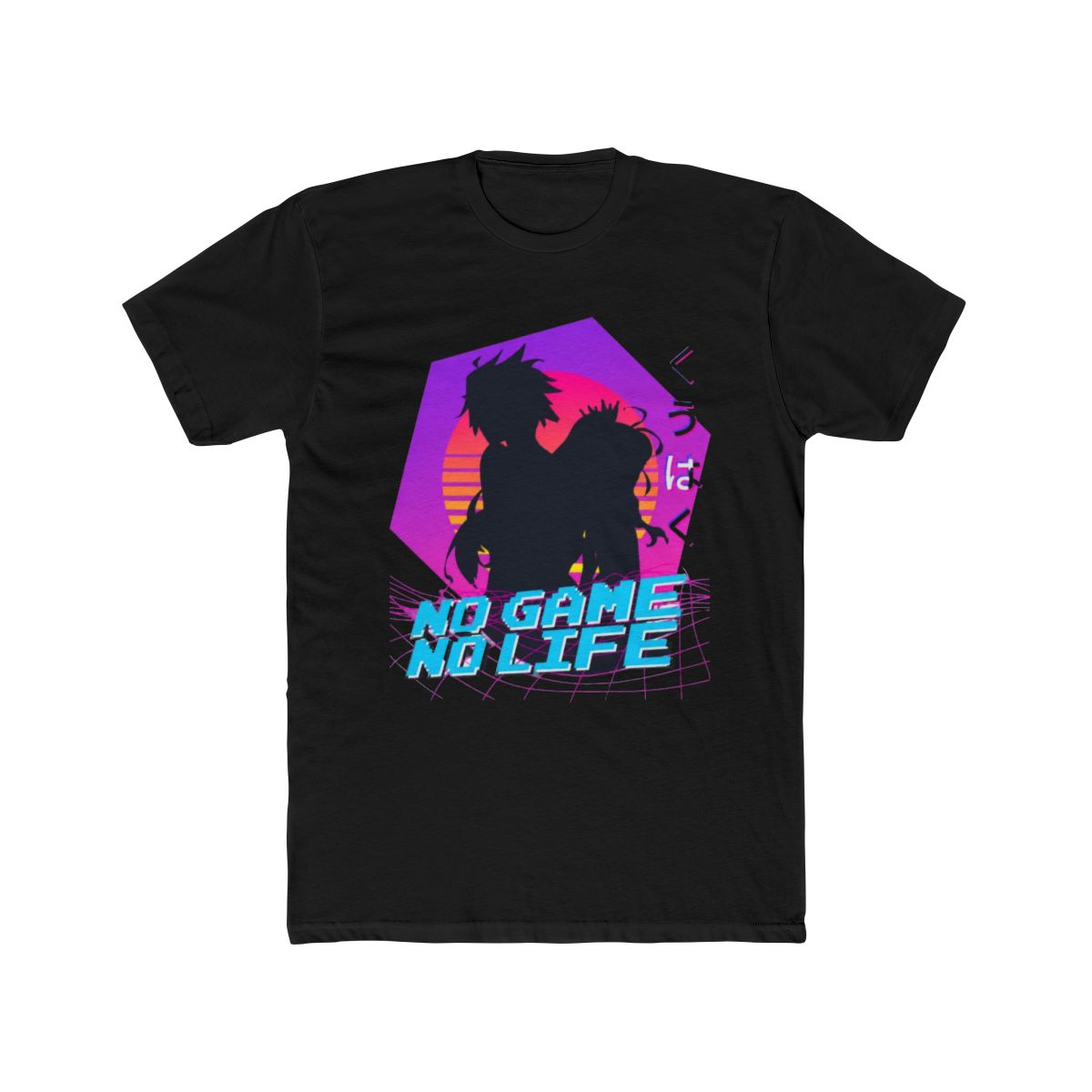 No Game No Life - Vaporwave T Shirt - alternate angle 4, merchandise
