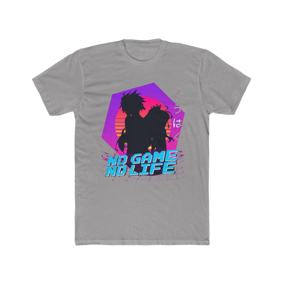 No Game No Life - Vaporwave T Shirt - alternate angle 2, merchandise