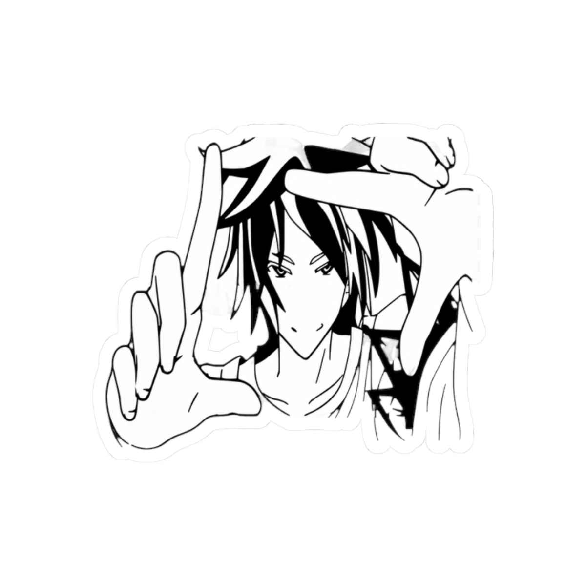 Sora No Game No Life Sticker - alternate angle 3, merchandise