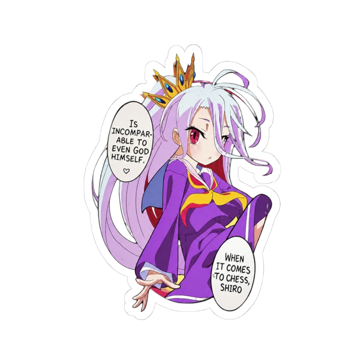 no game no life Sticker
