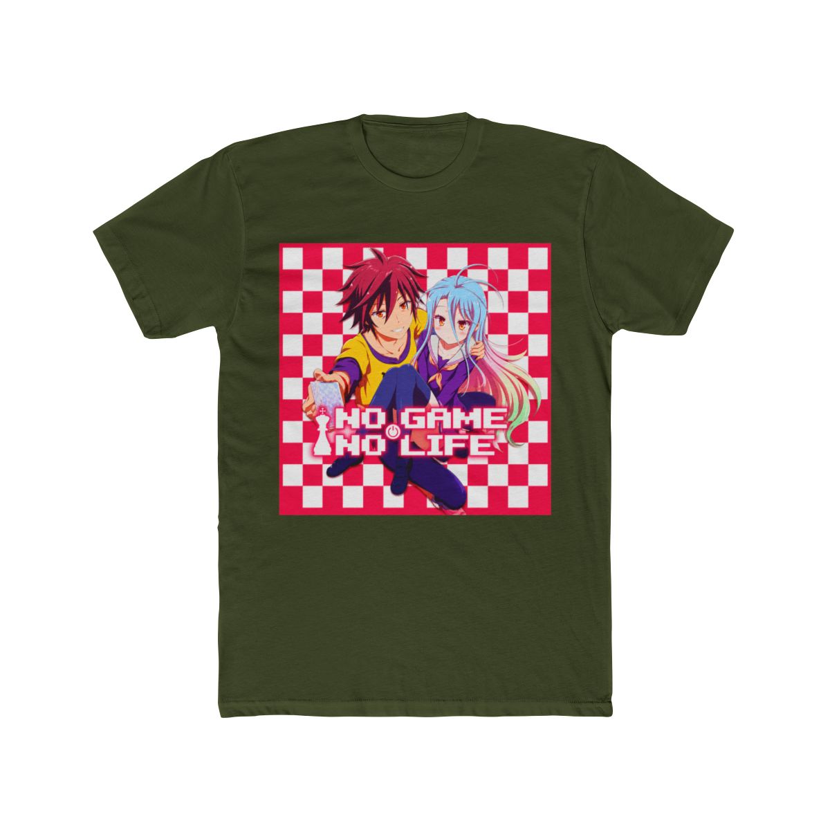 Sora and Shuro T Shirt | No Game No Life - alternate angle 5, merchandise